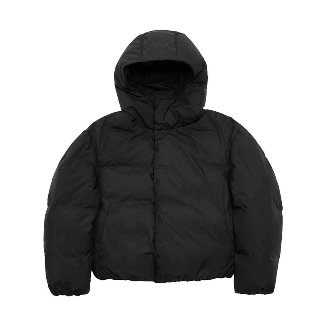 KM4DDWJAM52BK Amomento Hooded Down Puffer Black - 24FW
