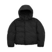 Amomento Hooded Down Puffer Black - 24FW