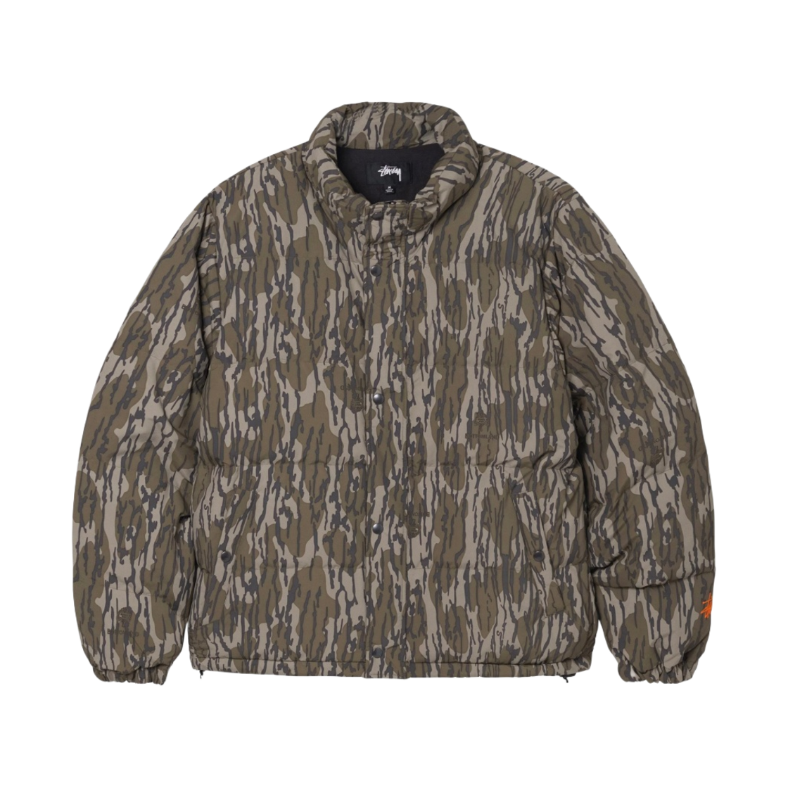 115625 Stussy Mossy Oak Down Puffer Jacket Camo