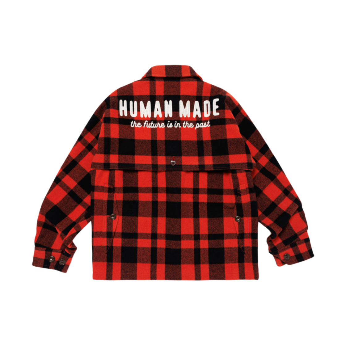 휴먼 메이드 울 헌팅 자켓 레드 | Human Made | KREAM