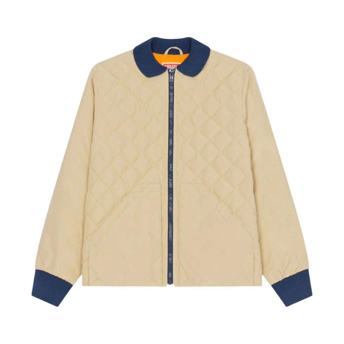 겐조 라이트웨이트 퍼퍼 자켓 베이지(Kenzo Lightweight Puffer Jacket Beige) - 1