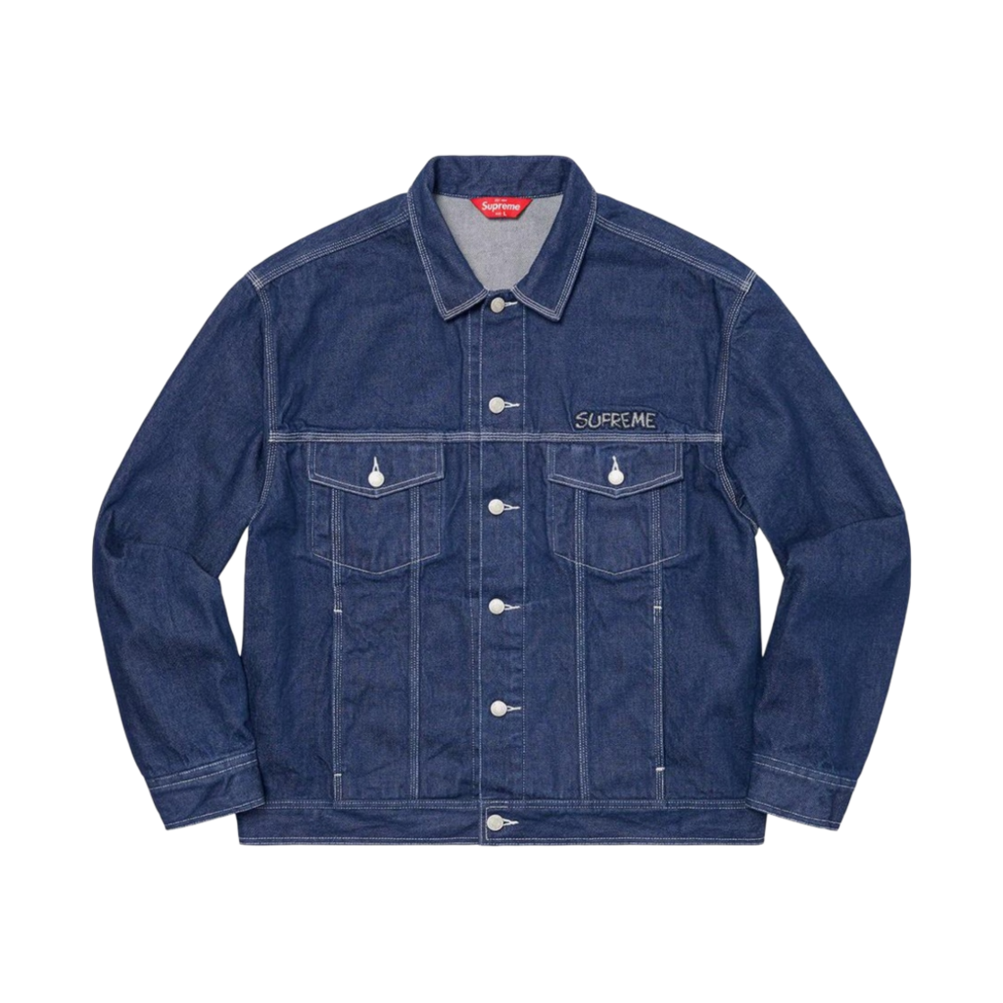 슈프림 스머프 데님 트러커 자켓 블루 - 20FW