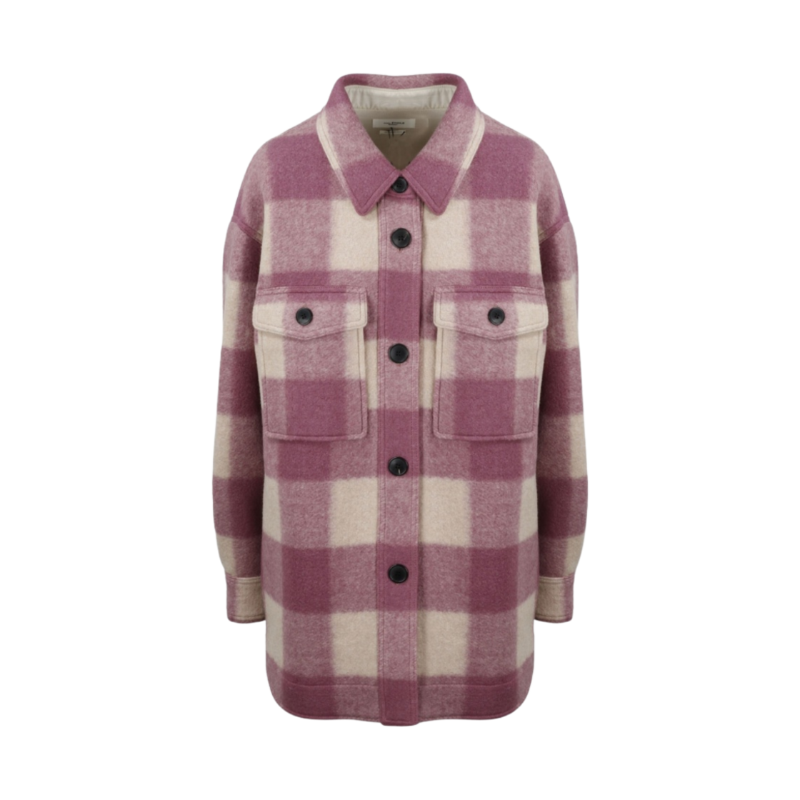 21AMA0998-21A009E (W) Isabel Marant Harveli Coat Rosewood - 21FW