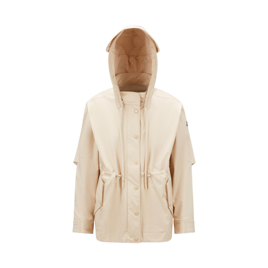 I1-093-1A00078-539HW-081 (W) Moncler Veirade Parka Coat White Ivory - 23SS