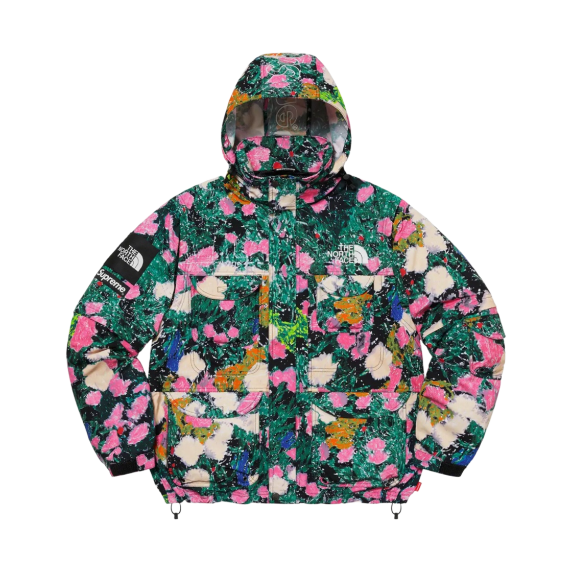 NF0A7WX4HIK Supreme x The North Face Trekking Convertible Jacket Flowers - 22SS
