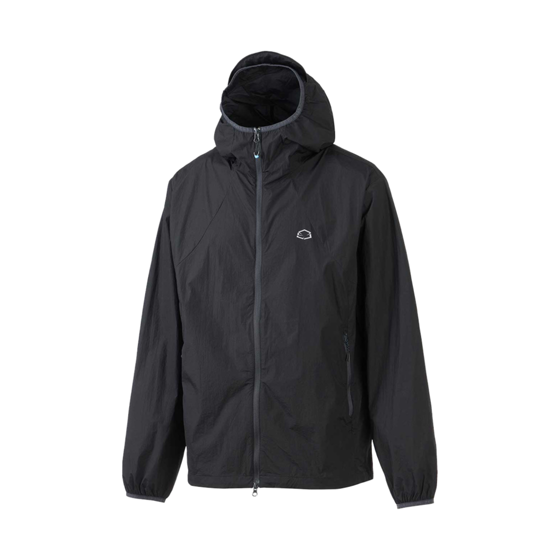 ZU1JKM2501BLK Zerogram Cajon Airshield LT Hoody Jacket Black