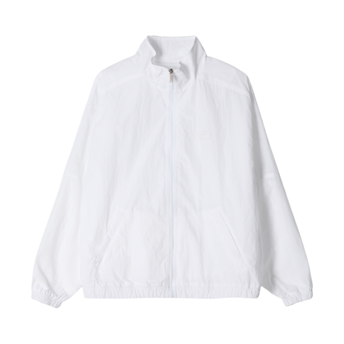 - Aviemuah Essential Windbreaker Jacket White