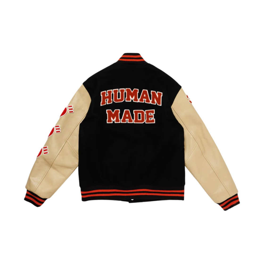 휴먼 메이드 바시티 자켓 블랙(Human Made Varsity Jacket Black)