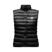 (W) Moncler Liane Down Gilet Black - 24SS