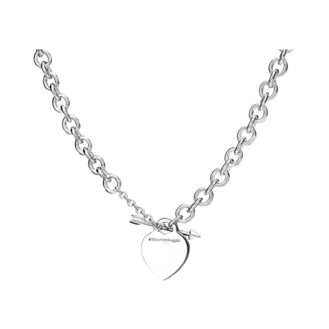티파니 앤 코 리턴 투 티파니 러브스트럭 하트 태그 네클리스 실버(Tiffany & Co. Return To Tiffany Lovestruck Heart Tag Necklace Silver) - 2