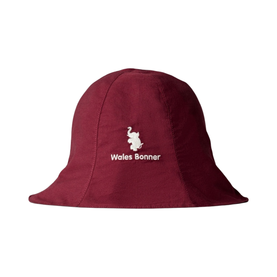 아디다스 x 웨일스 보너 선 햇 블랙 컬리지에이트 버건디(Adidas x Wales Bonner Sun Hat Black Collegiate Burgundy) - 4