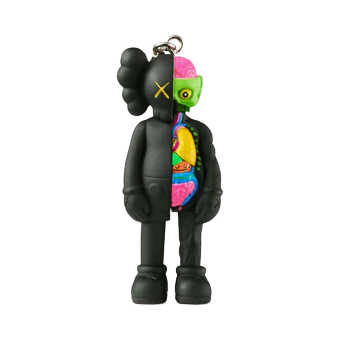 - Kaws Tokyo First Companion Flayed Keychain Black