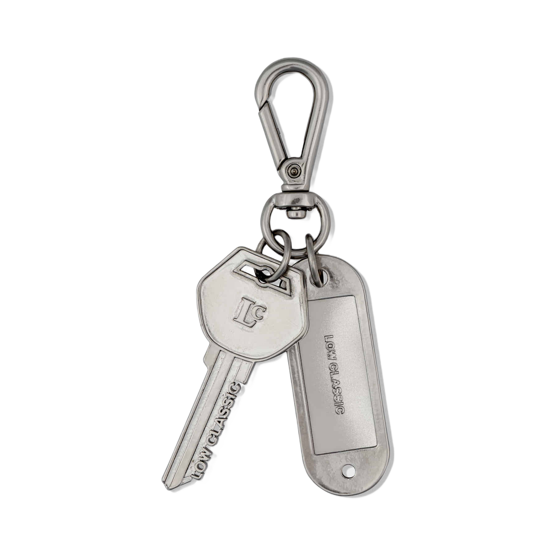 로우클래식 ID 키링 실버(Low Classic LC Id Keyring Silver)
