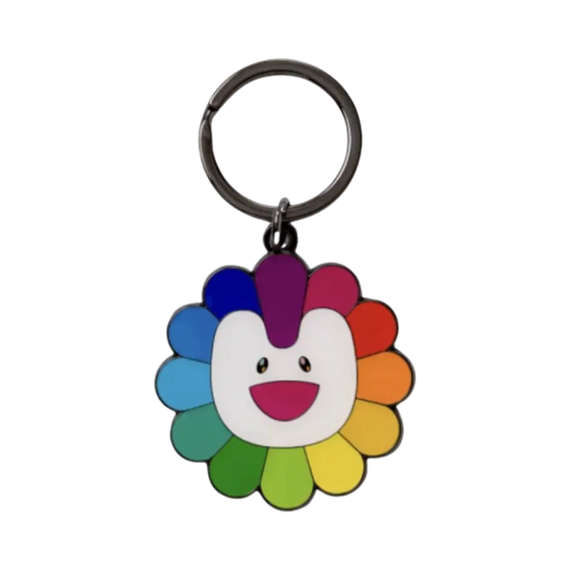 뉴진스 x 무라카미 버니즈 캠프 2024 도쿄돔 메탈 키링 플라워(Newjeans x Murakami Bunnies Camp 2024 Tokyo Dome Metal Keyring Flower)