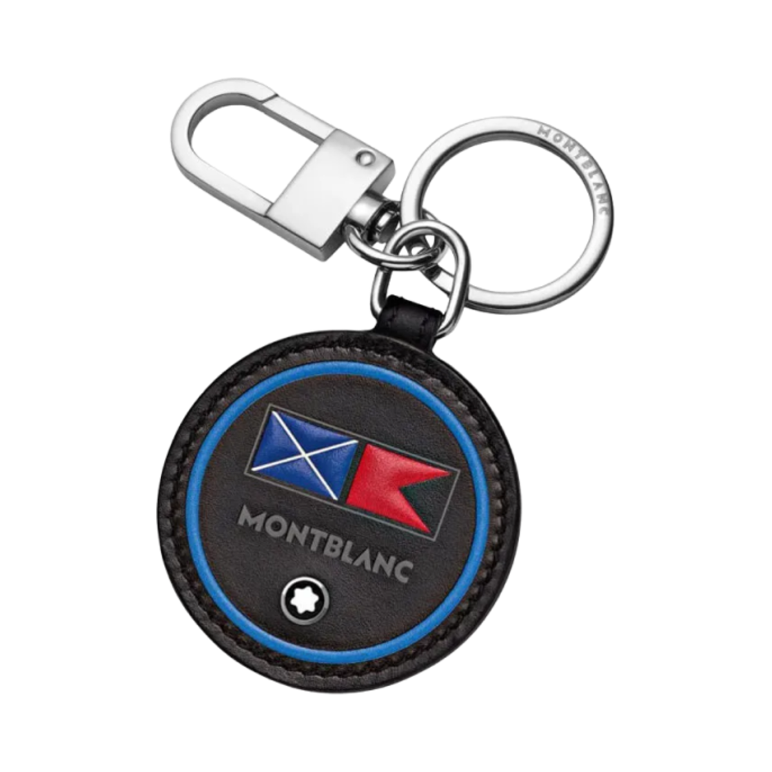 124586 Montblanc Meisterstuck Soft Grain Key Fob Black