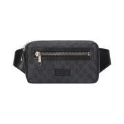 Gucci Soft GG Supreme Belt Bag Black Grey