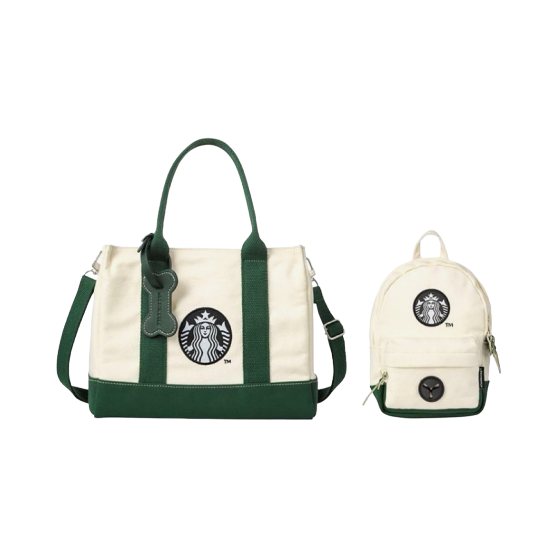 - Starbucks For My Little Buddy Family Bag Set Cream