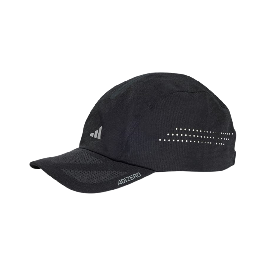아디다스 러닝 X 아디제로 라이트웨이트 클라이마쿨 캡 블랙 리플렉티브 실버(Adidas Running X Adizero Lightweight Climacool Cap Black Reflective Silver)