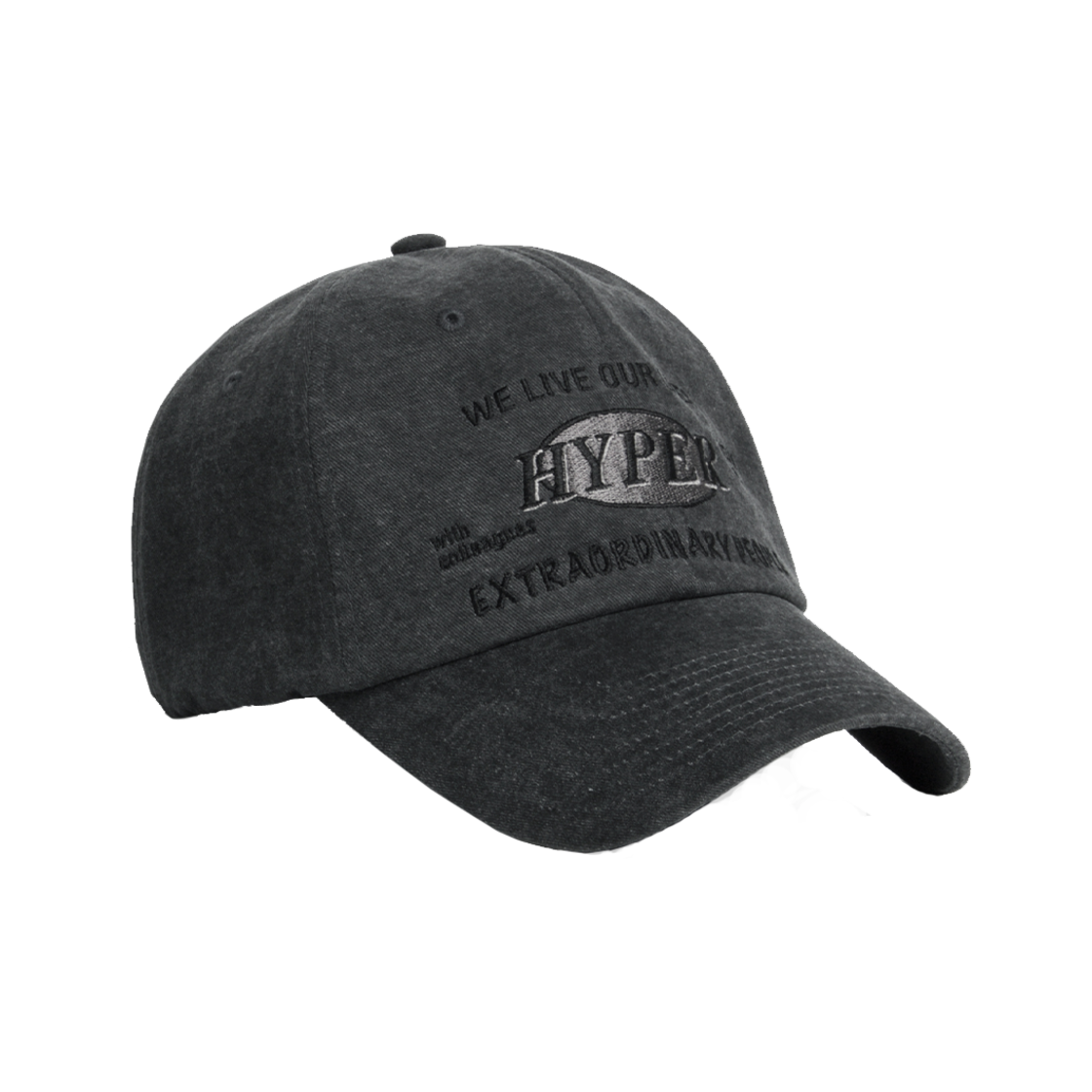 플래토 에이치와이 볼캡 다크 그레이(PLATEAU HY CAP DARK GREY)