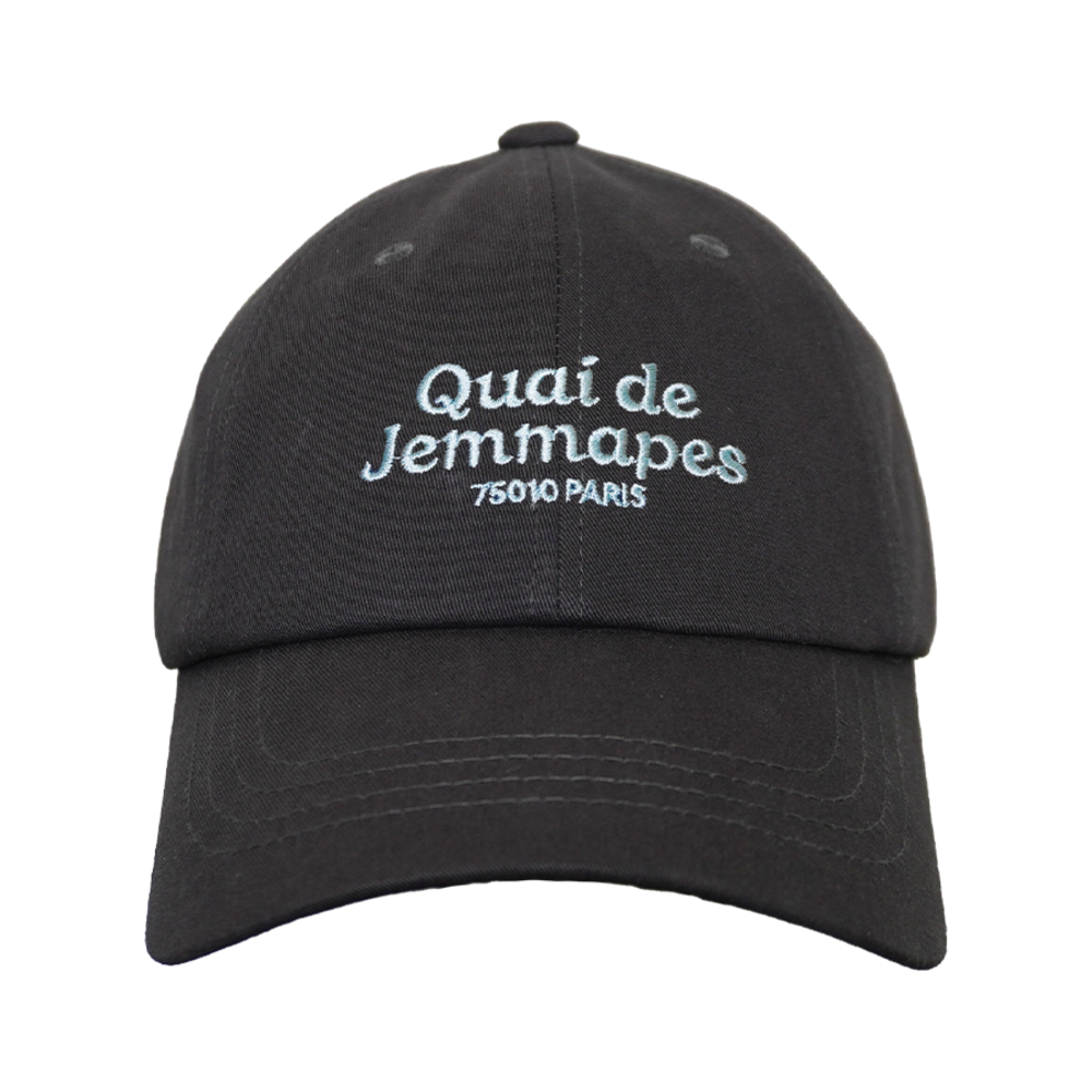 [아코크 X 유디씨 파리] 아트워크 볼캡_차콜([ACOC X UDC PARIS] Artwork Ballcap_Charcoal)