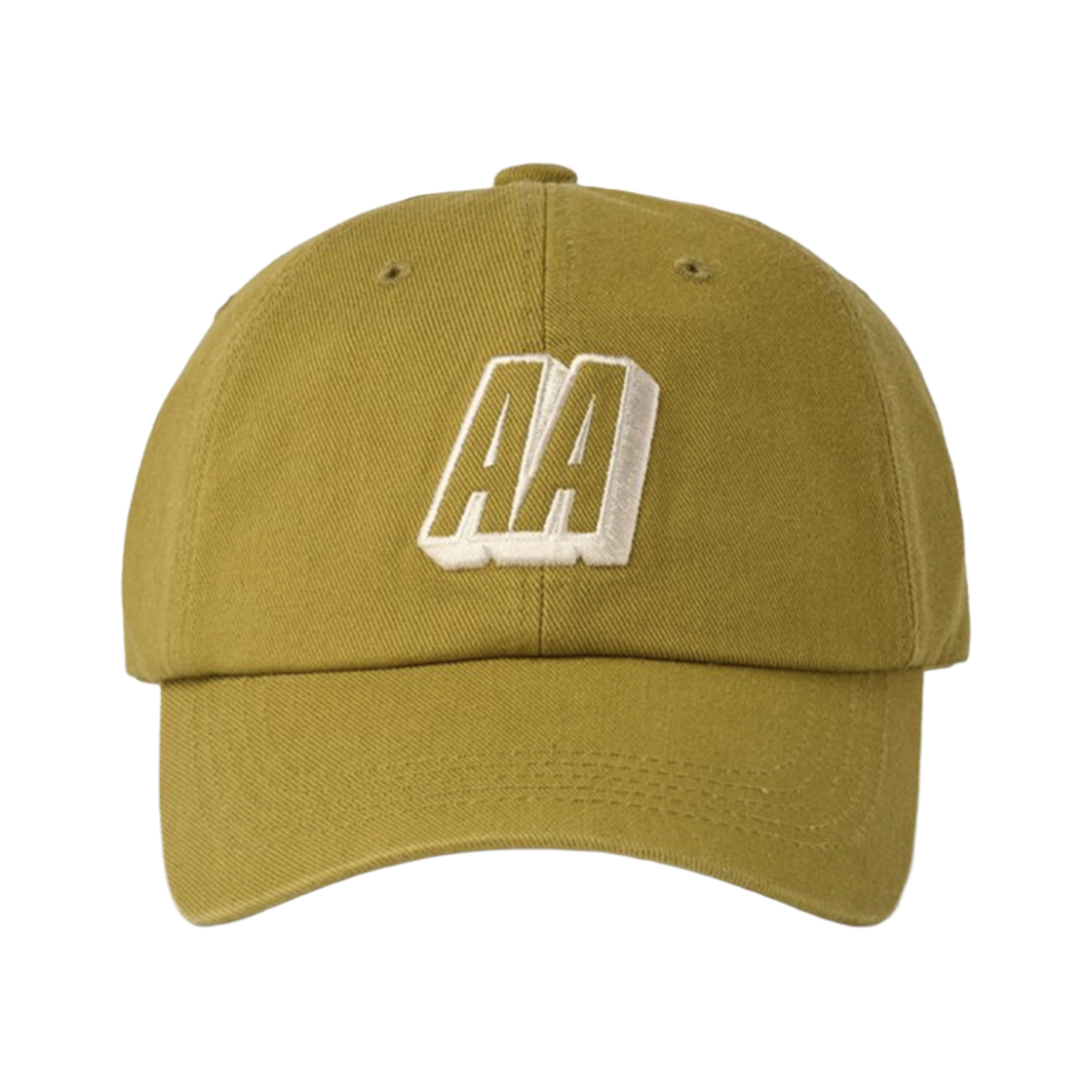 나니머스에이에이 볼드 어플리케 캡 머스타드(Nonymous Aa Bold Applique Cap Mustard)