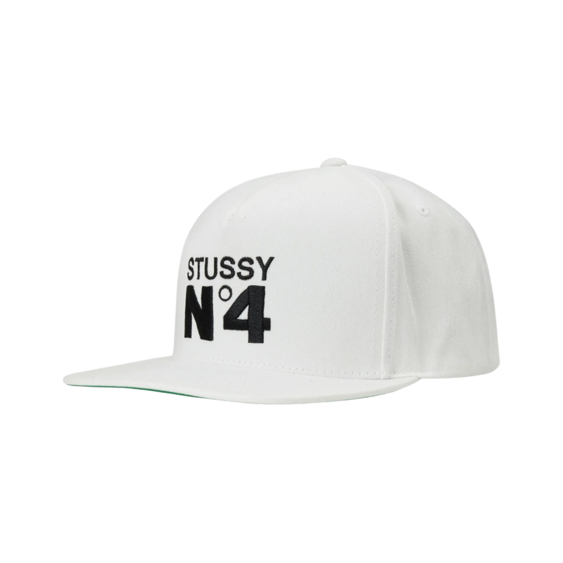 스투시 NO.4 포인트 크라운 캡 화이트(Stussy NO.4 Point Crown Cap White) - 1