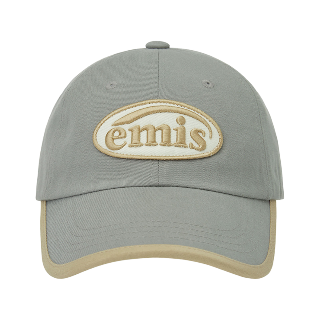 이미스 베이지 트리밍 볼캡 그레이(Emis Beige Trimming Ball Cap Gray) - 1