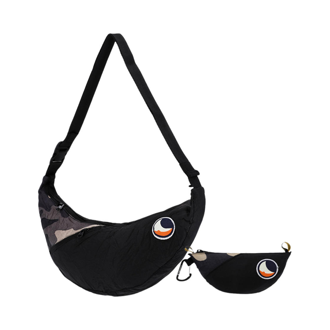 티켓투더문 슬링백 블랙 카모