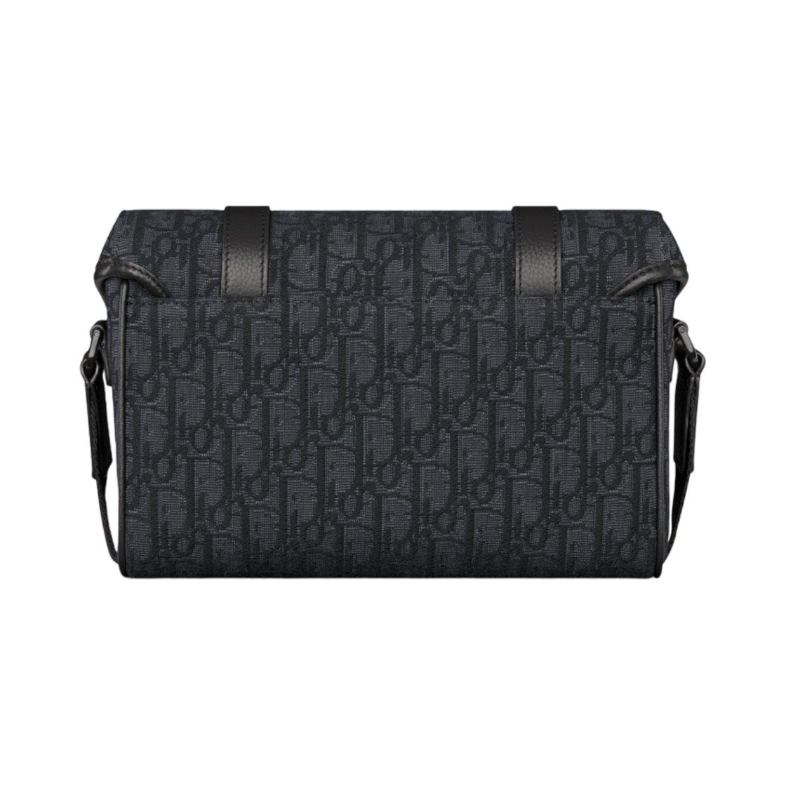 디올 히트 더 로드 메신저 백 플랩 디올 오블리크 자카드 앤 그레인드 카프스킨 블랙(Dior Hit The Road Messenger Bag with Flap Dior Oblique Jacquard and Grained Calfskin Black) - 3