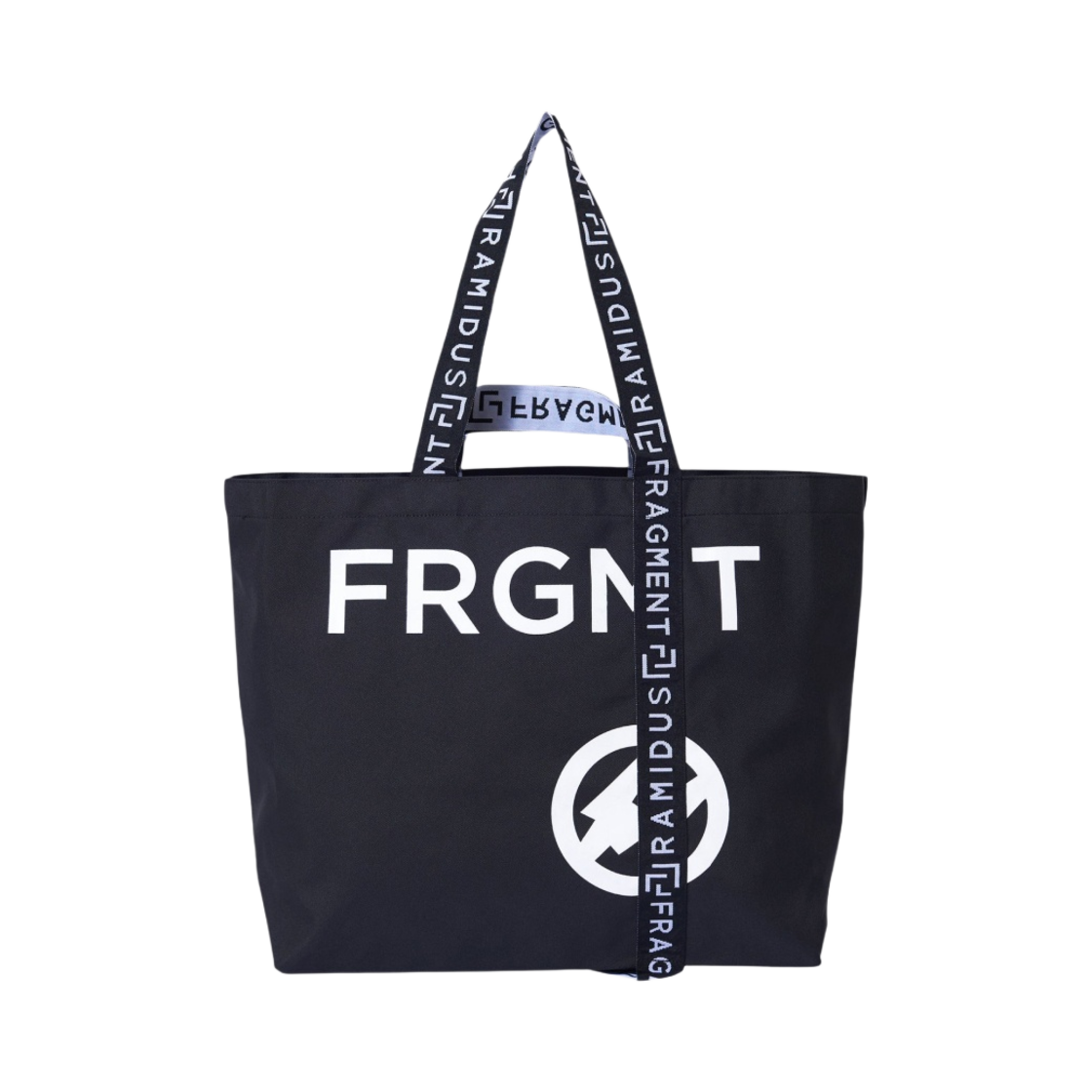 라미더스 x 프라그먼트 디자인 토트백 L 블랙(Ramidus x Fragment Design Tote Bag L Black)