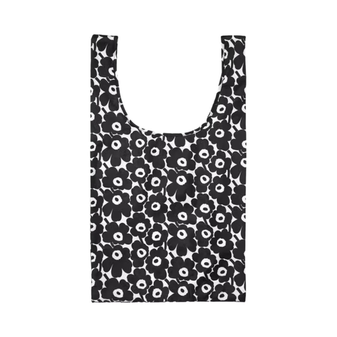 마리메꼬 우니꼬 미니 스마트백 화이트 블랙(Marimekko Unikko Mini Smart Bag White Black)