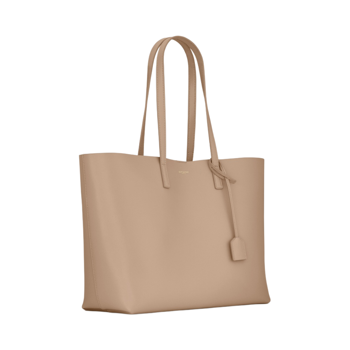 생로랑 서플 레더 이스트/웨스트 쇼핑백 다크 베이지(Saint Laurent Shopping Bag East/West in Supple Leather Dark Beige) - 3