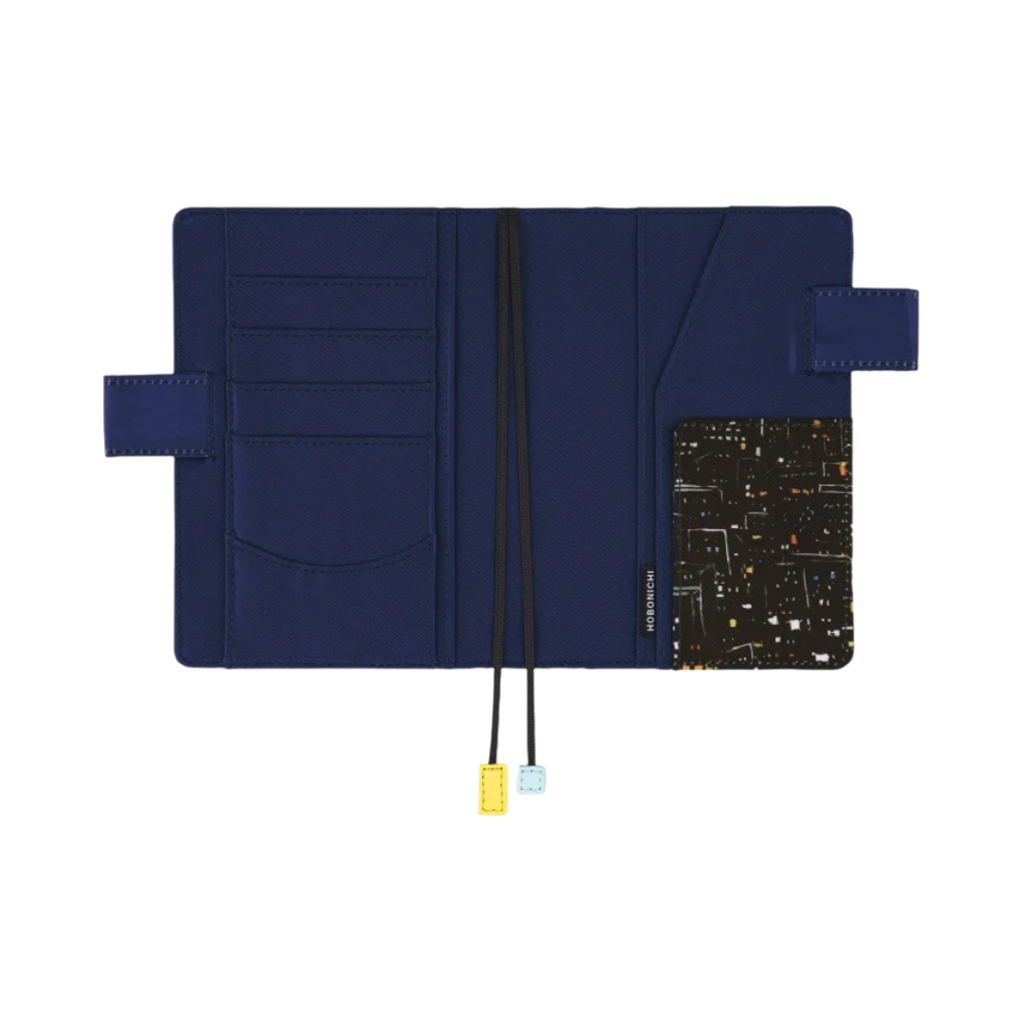 호보니치 테쵸 히로코 쿠보타 도쿄 메트로놈 A6 커버 네이비(Hobonichi Techo Hiroko Kubota Tokyo Metronome A6 Cover Navy) - 3