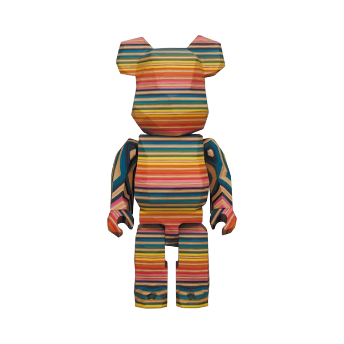 베어브릭 x 프라그먼트 x 하로시 가리모쿠 폴리곤 400%(Bearbrick x Fragment x Haroshi Karimoku Polygon 400%)