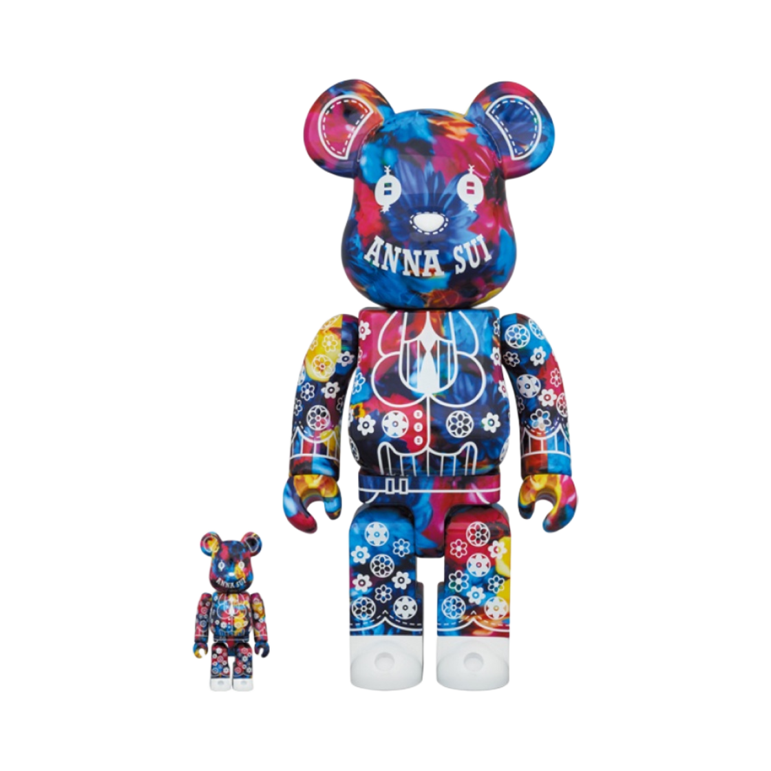 베어브릭 x 안나 수이 x M / 미카 니나가와 100% & 400% 세트(Bearbrick x Anna Sui x M / Mika Ninagawa 100% & 400% Set) - 1