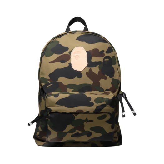 0ZXBGM003891O BAPE 1st Camo Ape Head Patch Daypack Green