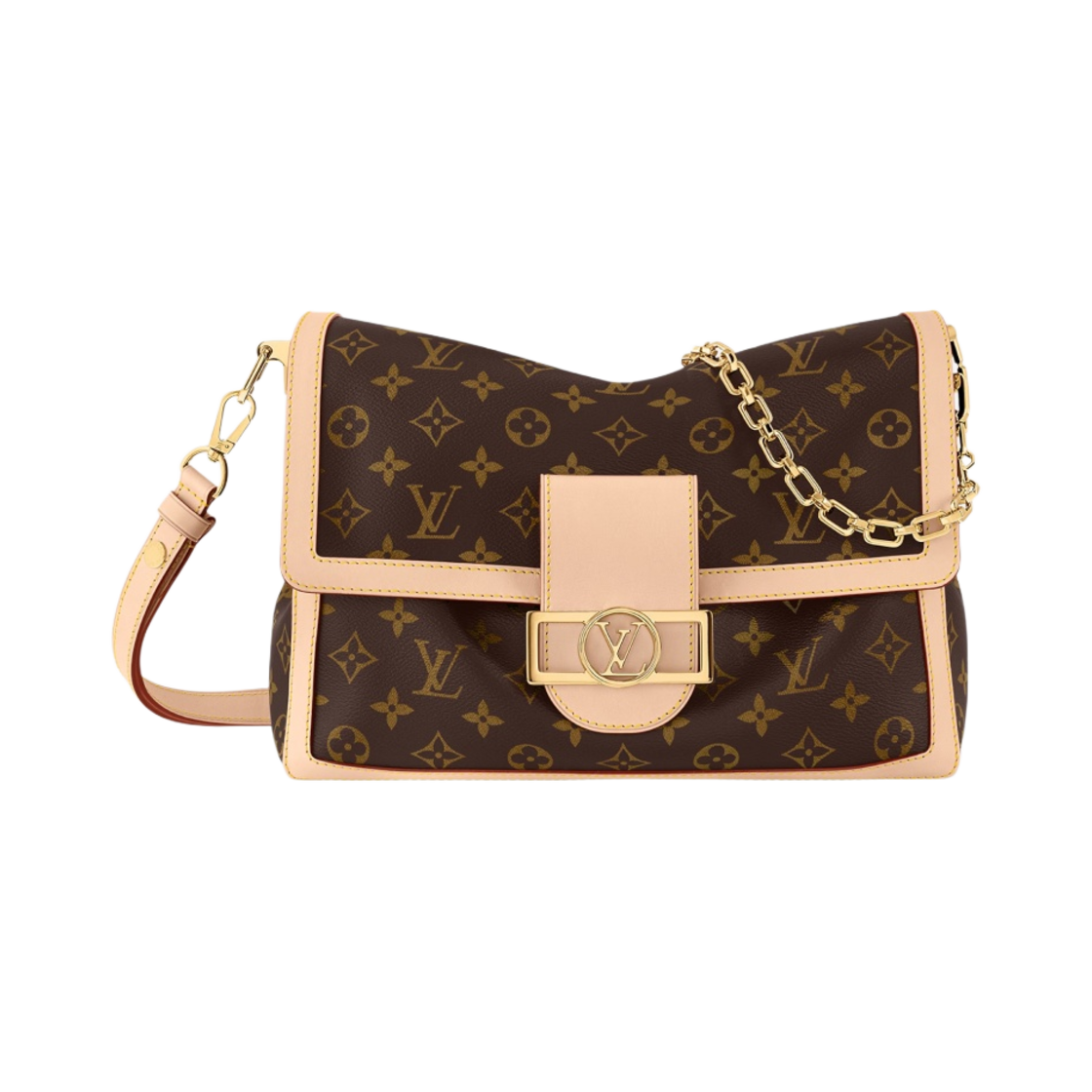 M47149 Louis Vuitton Dauphine Soft GM Monogram Canvas