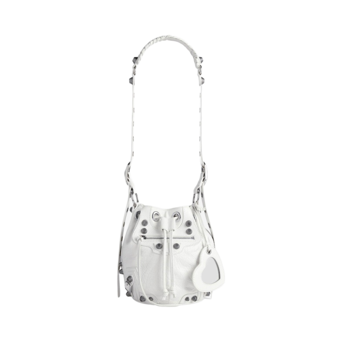 발렌시아가 르 카골 XS 버킷백 오프 화이트(Balenciaga Le Cagole XS Bucket Bag Off White) - 1