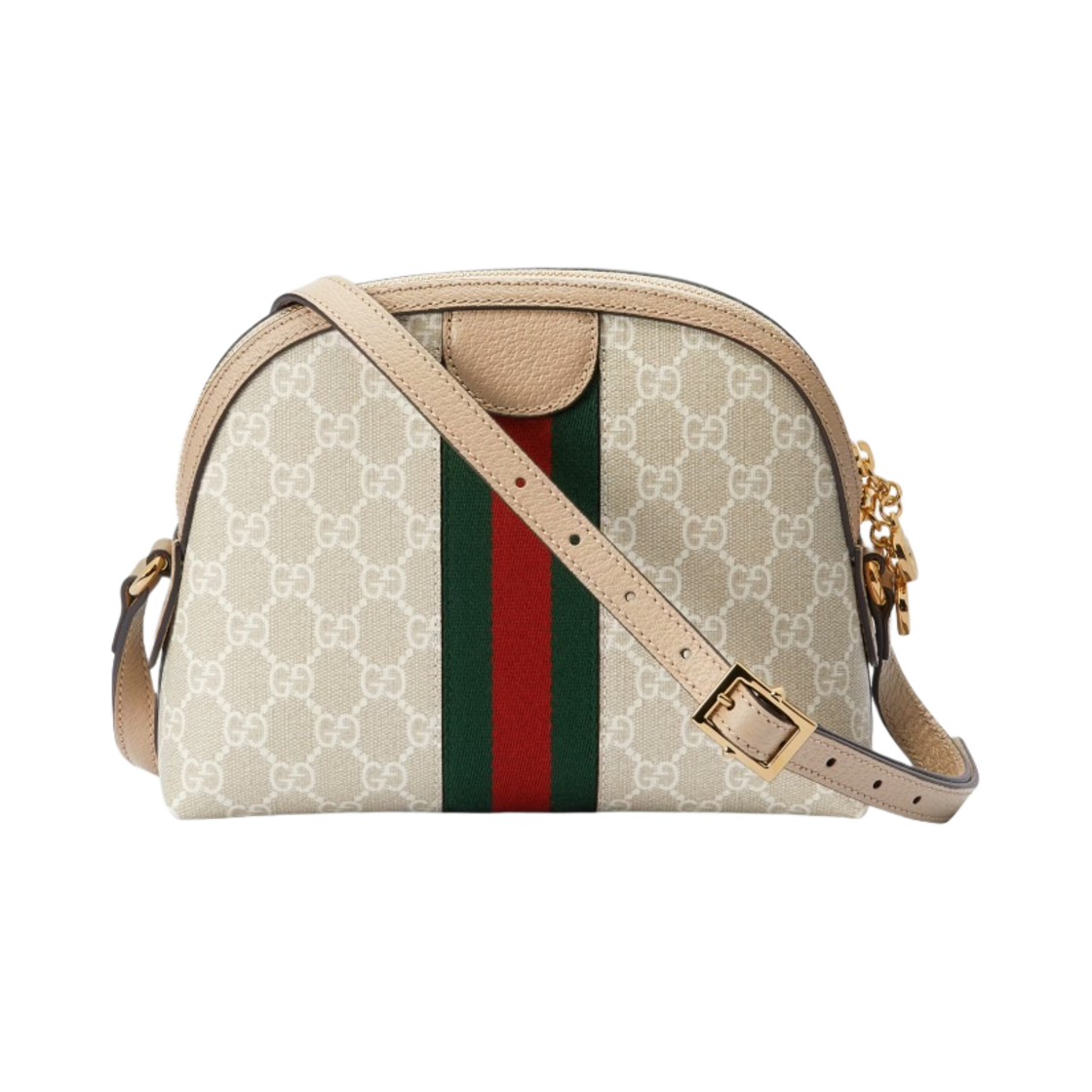 구찌 오피디아 GG 스몰 숄더백 베이지 화이트 캔버스(Gucci Ophidia GG Small Shoulder Bag Beige White Canvas) - 2