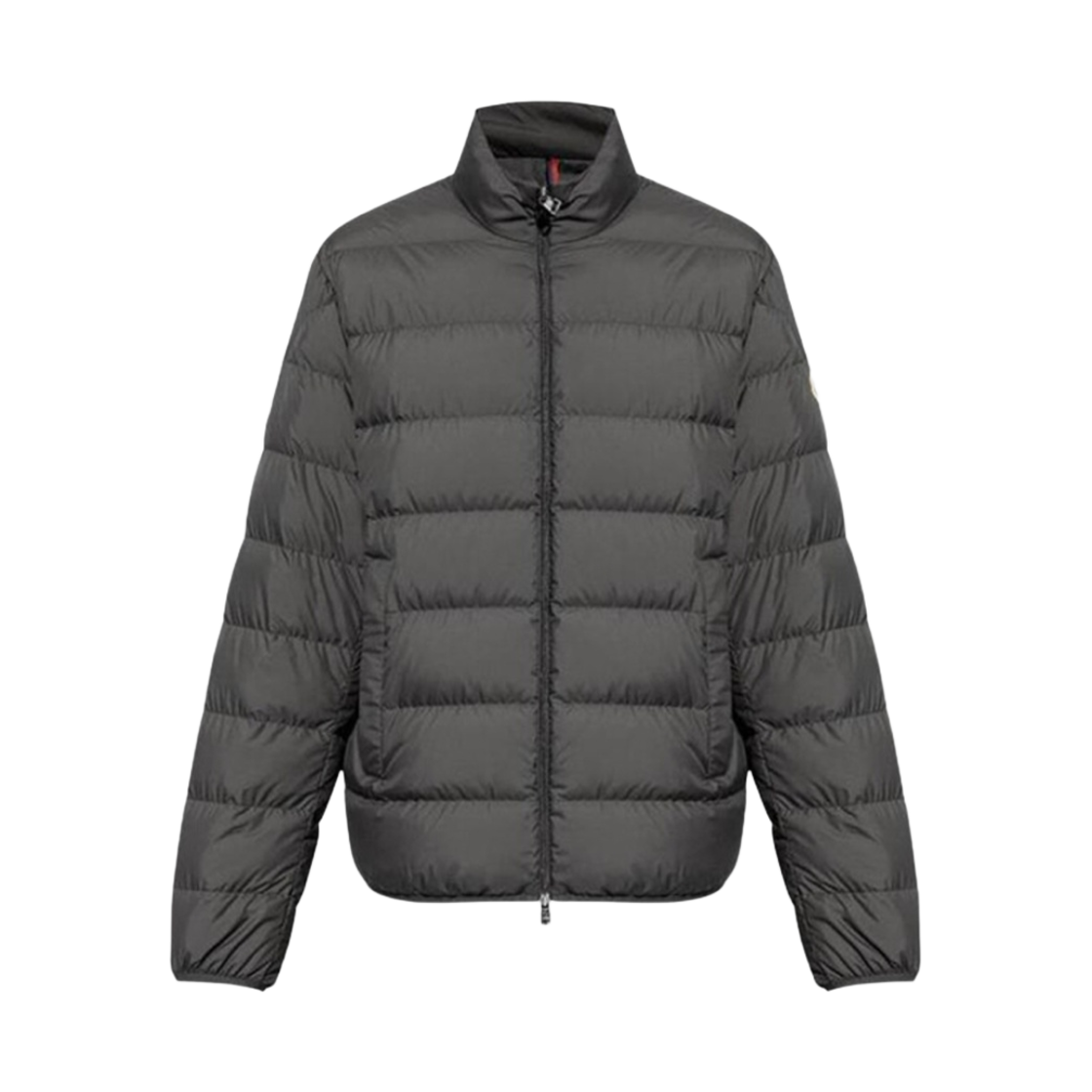 J2-091-1A00077-54A81-920 Moncler Baudinet Short Down Jacket Gray - 24FW