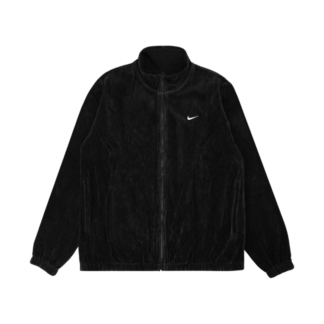 BV4466-010 (W) Nike NSW Velour Track Jacket Black - US/EU