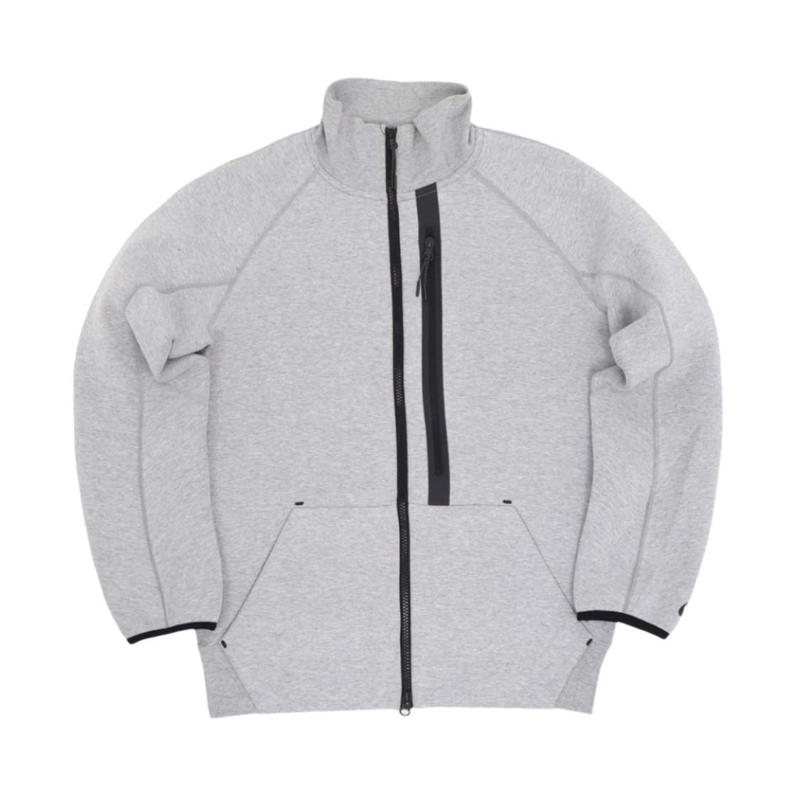 나이키 NSW 테크 플리스 OG 슬림핏 자켓 다크 그레이 헤더 블랙 - 아시아(Nike NSW Tech Fleece OG Slim-Fit Jacket Dark Grey Heather Black - Asia)