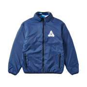 Palace Mirage Reversible Fleece Jacket Blue - 21FW