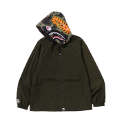 BAPE 1st Camo Shark Hoodie Jacket Green