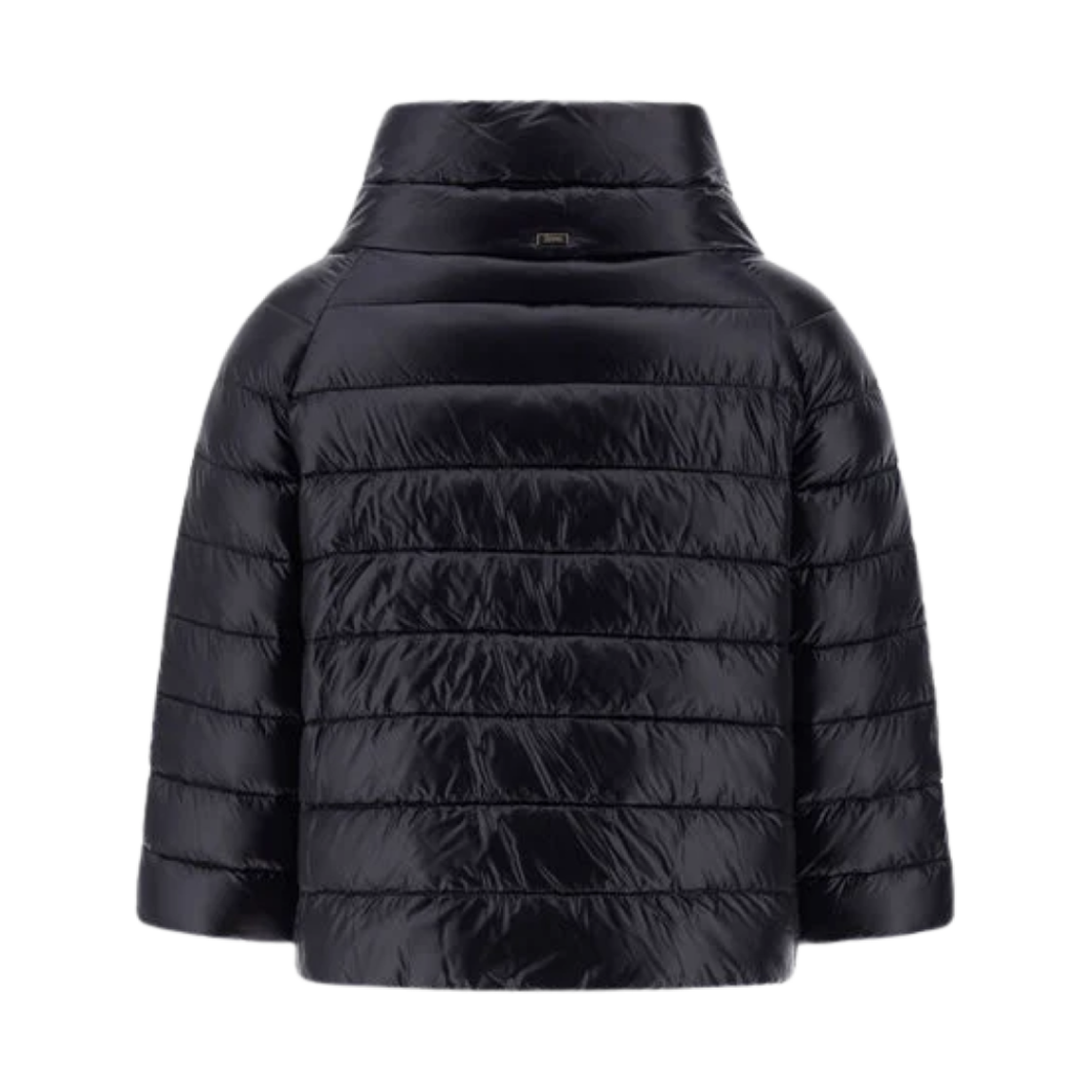(W) 에르노 케이프 소피아 자켓 블랙((W) Herno Capes Sofia Jacket Black) - 2