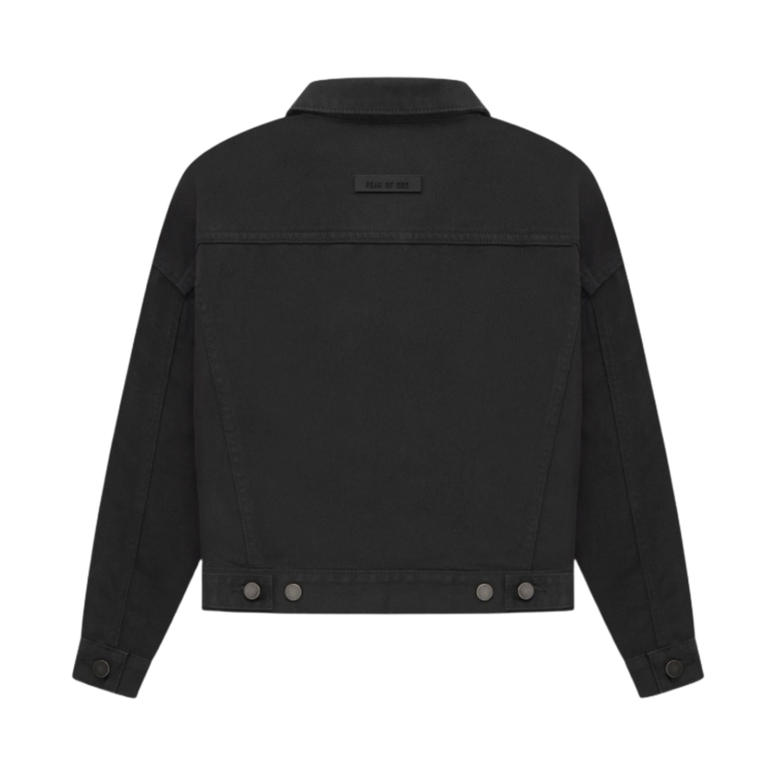 (키즈) 에센셜 더 블랙 컬렉션 데님 자켓 블랙 - 23SS((Kids) Essentials The Black Collection Denim Jacket Black - 23SS) - 2