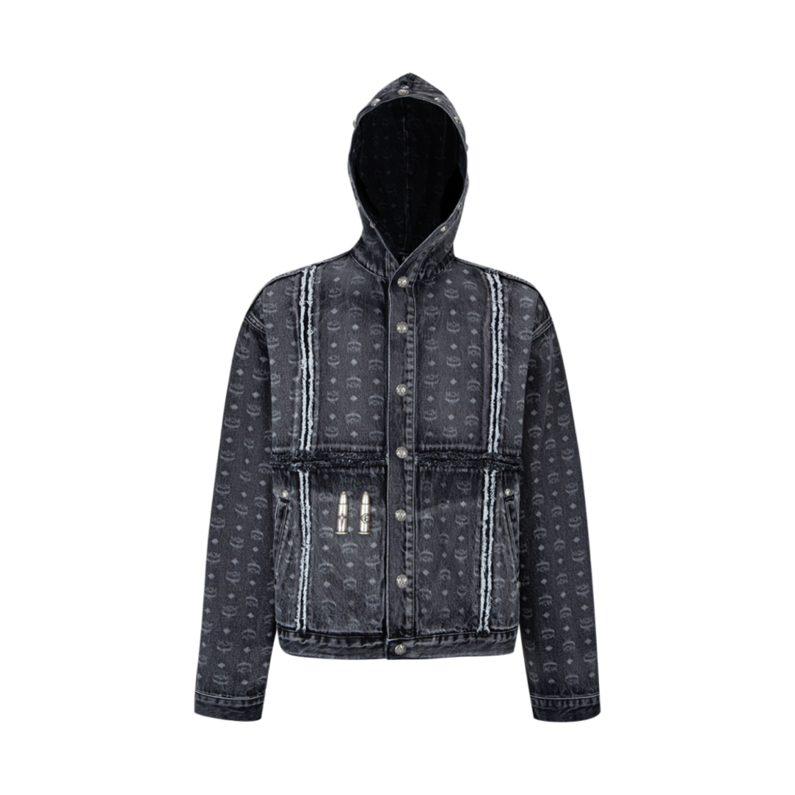 떠그 클럽 x MCM 불렛 데님 자켓 블랙(Thug Club x MCM Bullet Denim Jacket Black)