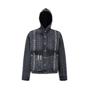 Thug Club x MCM Bullet Denim Jacket Black