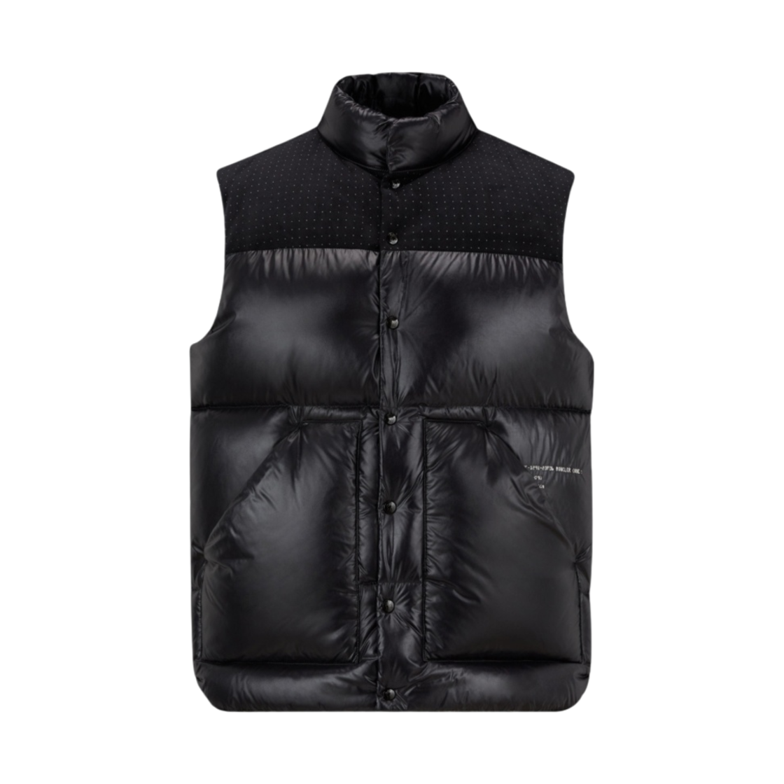 몽클레르 x 프라그먼트 오스텐 다운 질레 블랙 - 22FW(Moncler x Fragment Osten Down Gilet Black - 22FW)