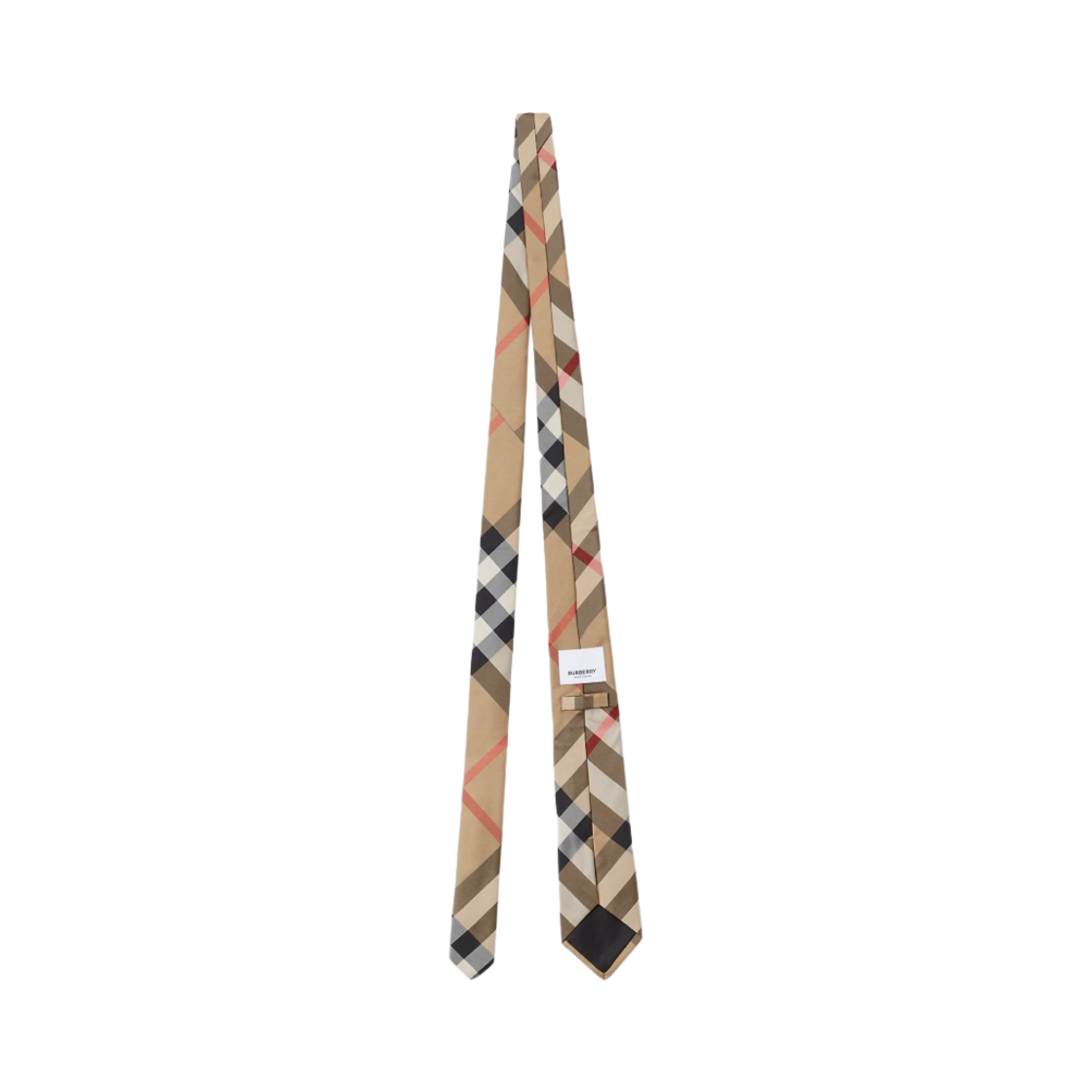 버버리 클래식 컷 체크 실크 타이 아카이브 베이지(Burberry Classic Cut Check Silk Tie Archive Beige) - 2